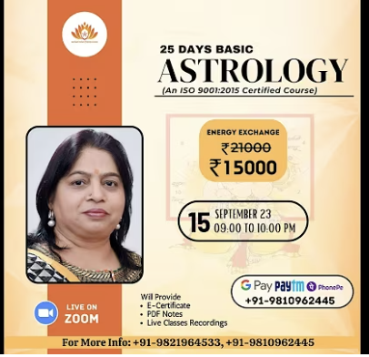Free Webinar Vedic Astrology